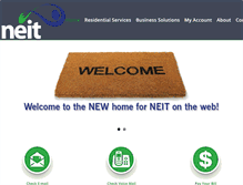 Tablet Screenshot of neitel.com